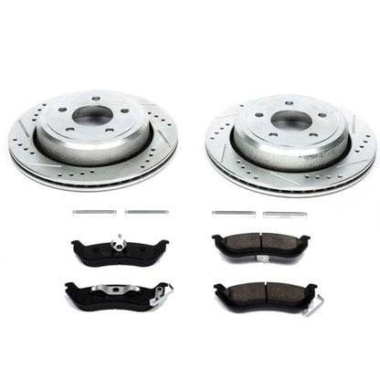 PowerStop Power Stop 03-11 Ford Crown Victoria Rear Z23 Evolution Sport Brake Kit