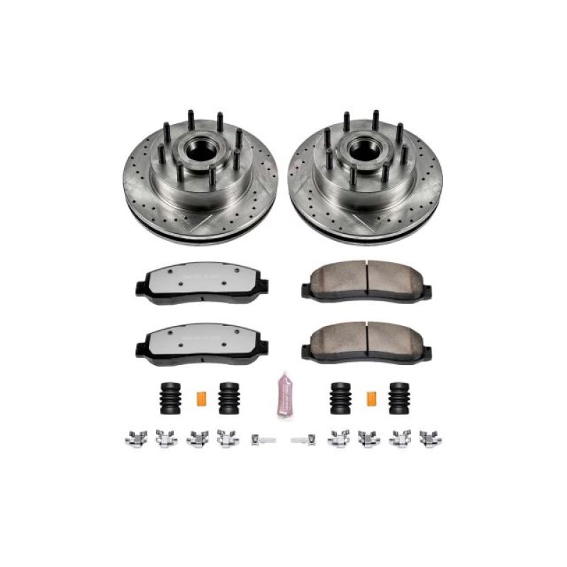 PowerStop Power Stop 07-10 Ford F-350 Super Duty Front Z36 Truck & Tow Brake Kit