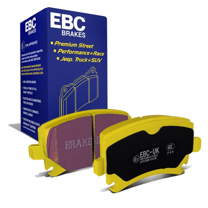 EBC 06-13 Audi A3 2.0 Turbo (Girling rear caliper) Yellowstuff Rear Brake Pads