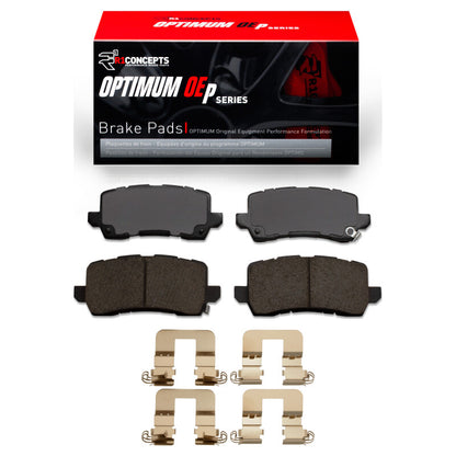 R1 Concepts R1 2014-2020 Acura RLX Rear R1 Optimum OE Pads & Hardware Kit