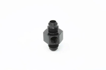 Aeromotive VaporWorx Gauge Setting Fitting Adapter - (1) AN-06 Male-Male Union & 1/8in NPT Port