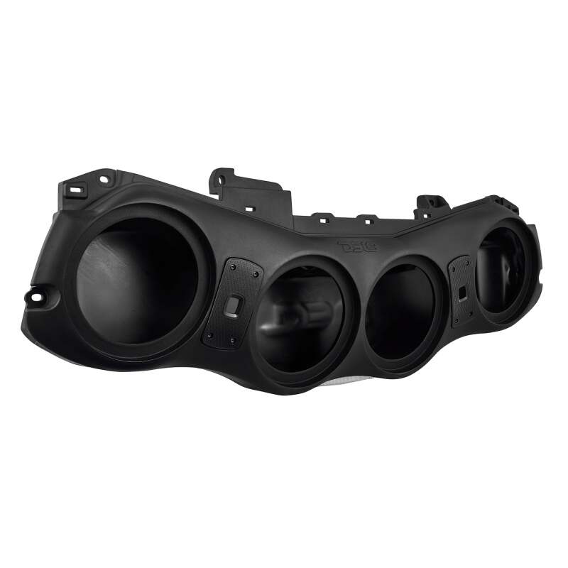 DS18 2024+ JL/JLU/JT Overhead Soundbar Enclosure Fits 4 x 8in Speakers-Black (Speakers not Included)