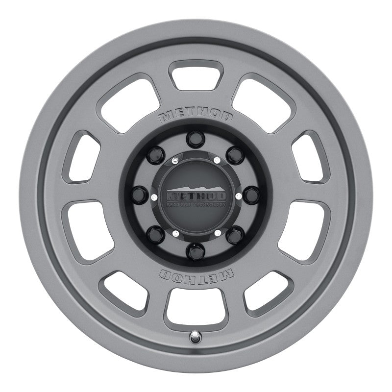 Method Wheels Method MR705 17x8.5 0mm Offset 8x170 130.81mm CB Titanium Wheel