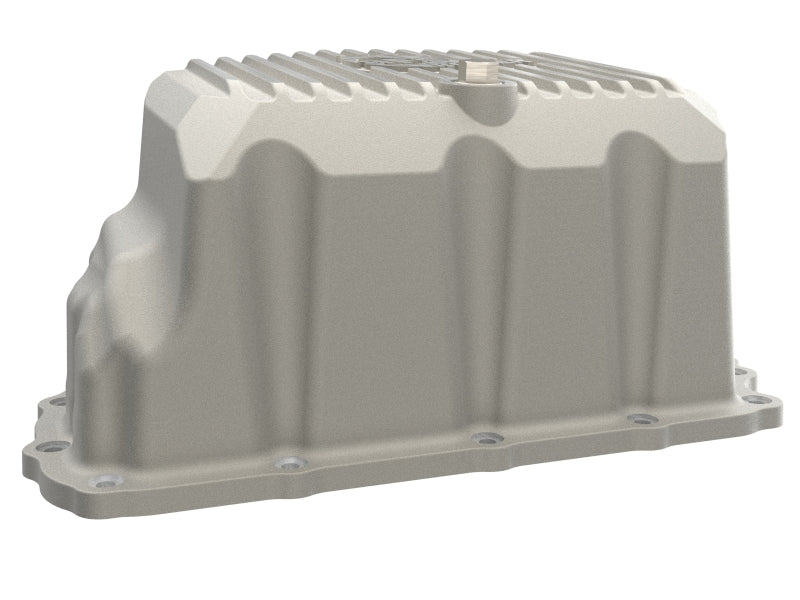 aFe GM Diesel Trucks 20-25 V8-6.6L L5P POWER Street Series Engine Oil Pan Raw w/ Machined Fins