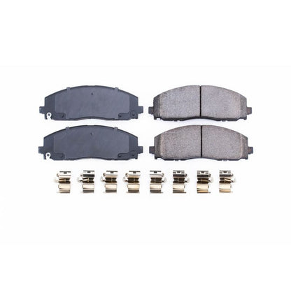 PowerStop Power Stop 17-19 Chrysler Pacifica Front Z17 Evolution Ceramic Brake Pads w/Hardware