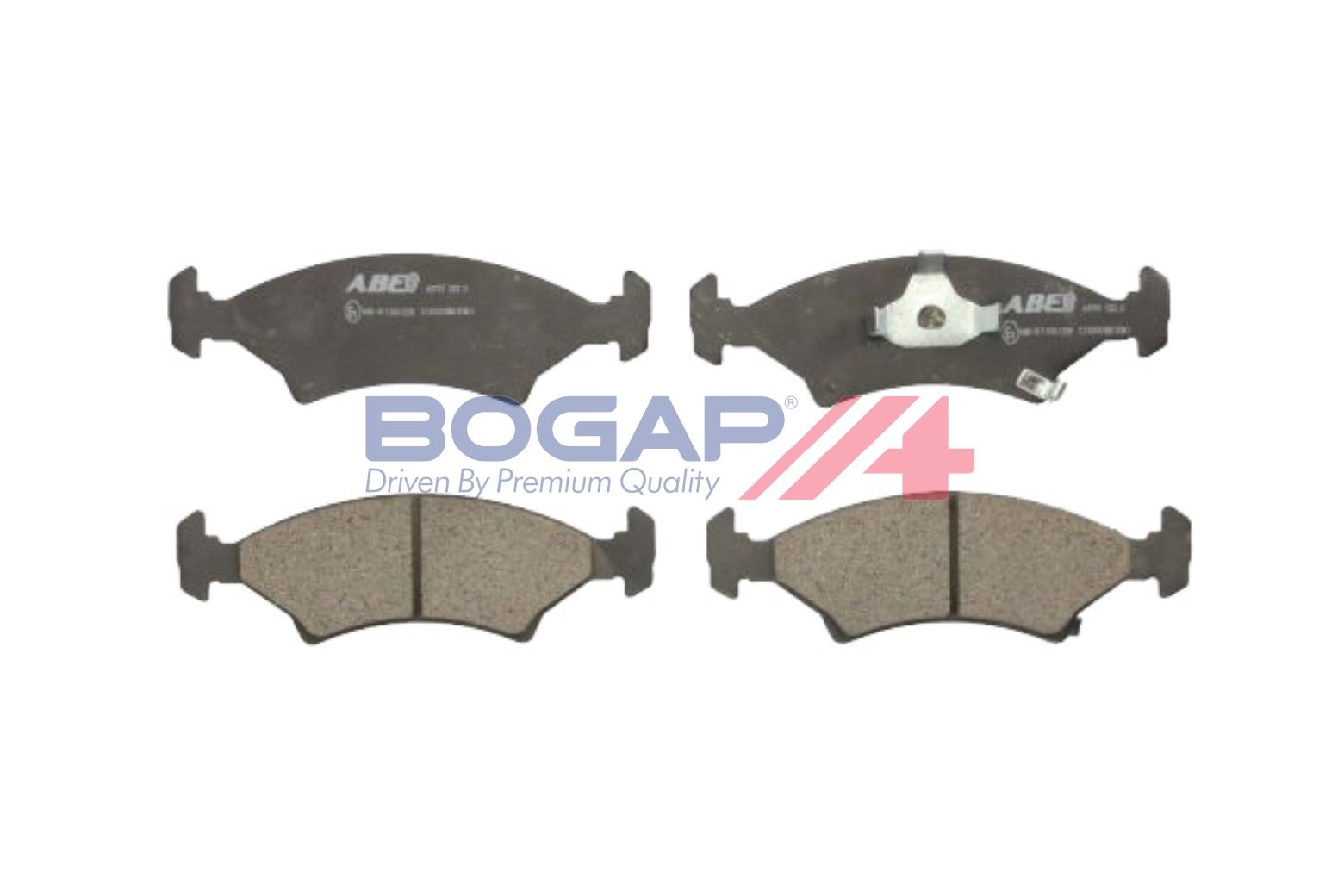 BOGAP Y8210282 Brake Pad Set, Disc Brake | ML Performance Car Parts