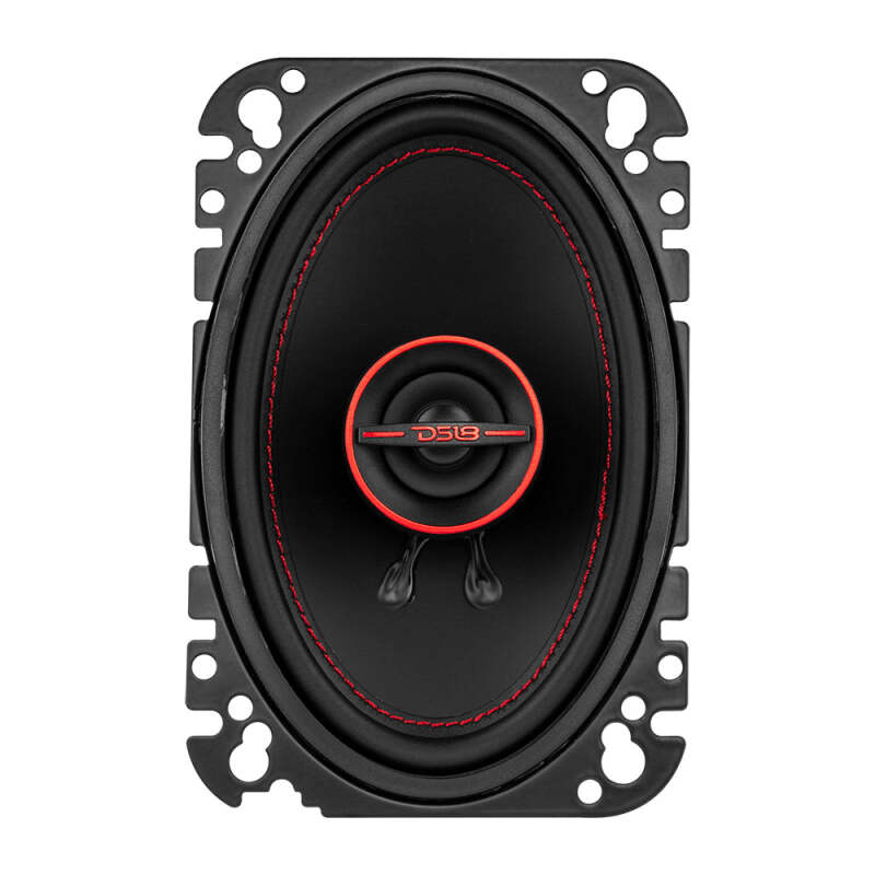 DS18 4x6in 45 Watts RMS 4 ohm 2-Way Coaxial System Universal Fit
