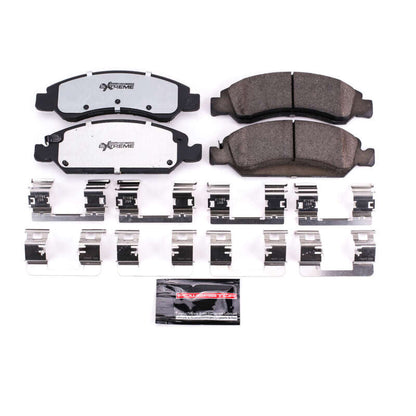 PowerStop Power Stop 2008 Chevrolet Avalanche Front Z36 Truck & Tow Brake Pads w/Hardware