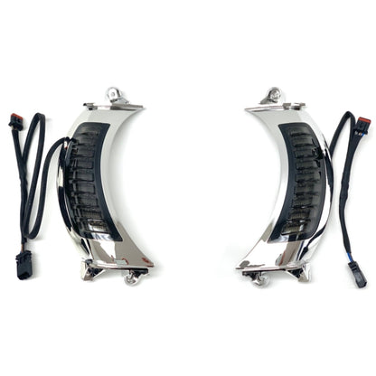 Letric Lighting Fairing Vent Switchback Turn Signal Chrome