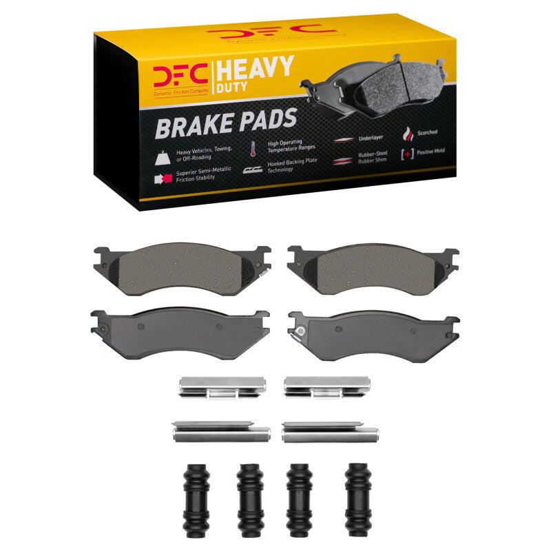 DFC 97-04 Dodge B1500 Front Heavy Duty Pads and Hardware Kit