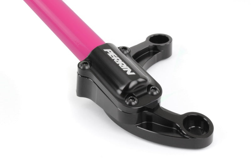 Perrin Performance PERRIN 08-14 WRX/STI/Impreza / 14-18 Forester / 13-17 Crosstrek / 05-09 Legacy FR Strut Brace - Pink