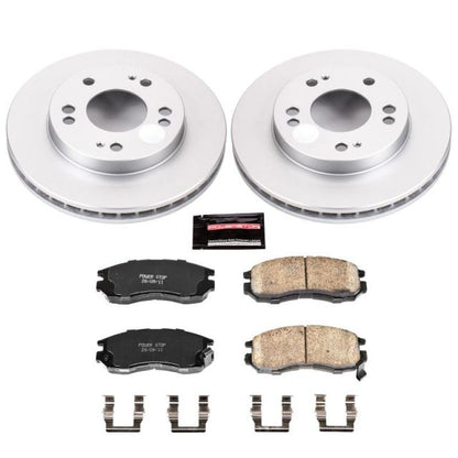 PowerStop Power Stop 95-05 Chrysler Sebring Front Z17 Evolution Geomet Coated Brake Kit