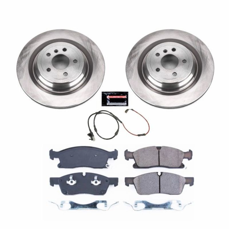 PowerStop Power Stop 2017 Land Rover Discovery Rear Autospecialty Brake Kit