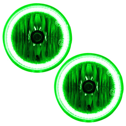 ORACLE Lighting Oracle 05-10 Chrysler 300C Pre-assembled Halo Fog Lights - Green