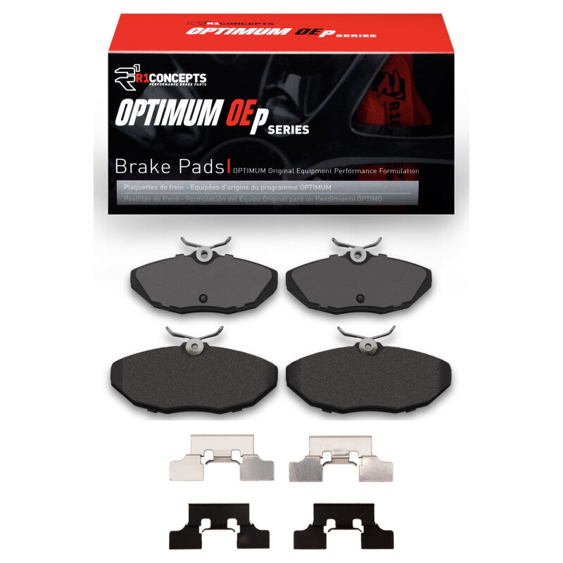 R1 Concepts R1 03-05 Jaguar S-Type Rear Optimum OE Pads & Hardware Kit