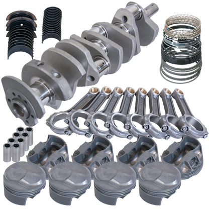 Eagle Chevy 454 4.250in Crank 6.385in I-Beam Rods 43cc Dome 4.350in Pistons Rotating Assembly