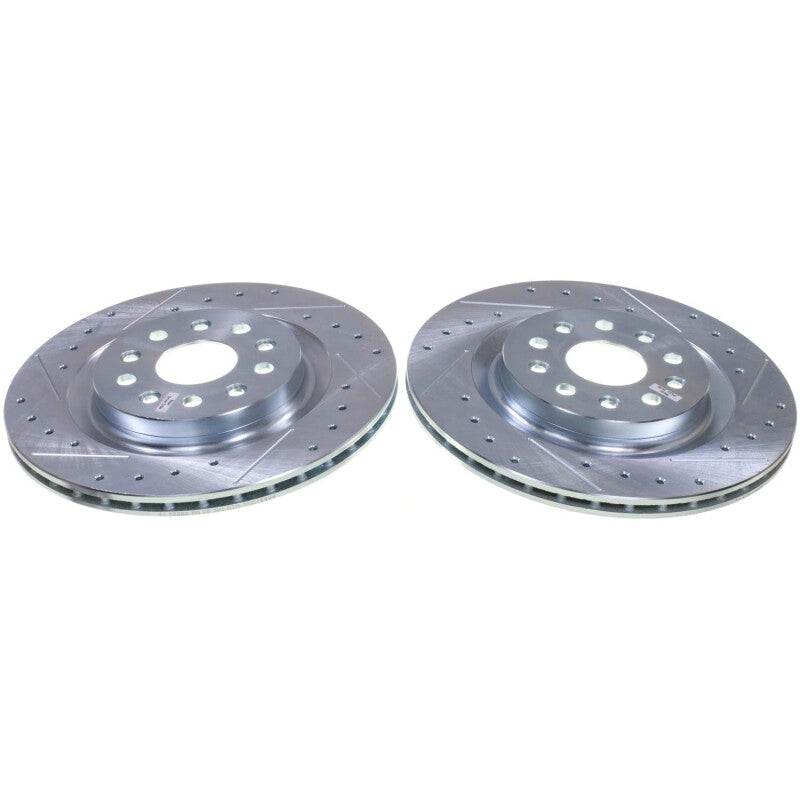PowerStop Power Stop 22-24 Jeep Grand Cherokee Rear Drilled & Slotted Rotor - Pair