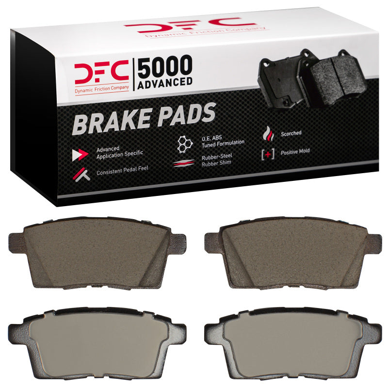 DFC 07-15 Mazda Cx-9 Rear Ceramic 5000 Advanced Brake Pads