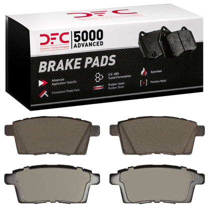DFC 07-15 Mazda Cx-9 Rear Ceramic 5000 Advanced Brake Pads