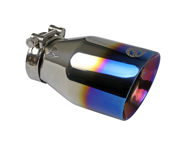 aFe MACH Force-Xp 13-16 Audi Allroad L4 SS Axle-Back Exhaust w/ Blue Flame Tips