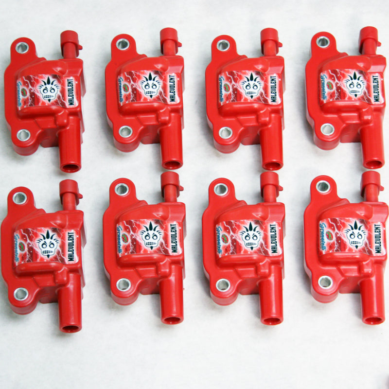 Granatelli Motor Sports Granatelli 14-23 GM LT Malevolent Coil Packs - Red (Set of 8)
