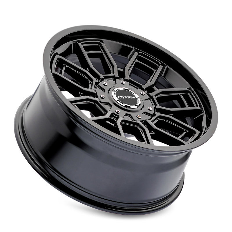 Mayhem 8118 Ordinance 20x9 / 5x127/139.7 BP / 87.1mm Hub Gloss Black Wheel
