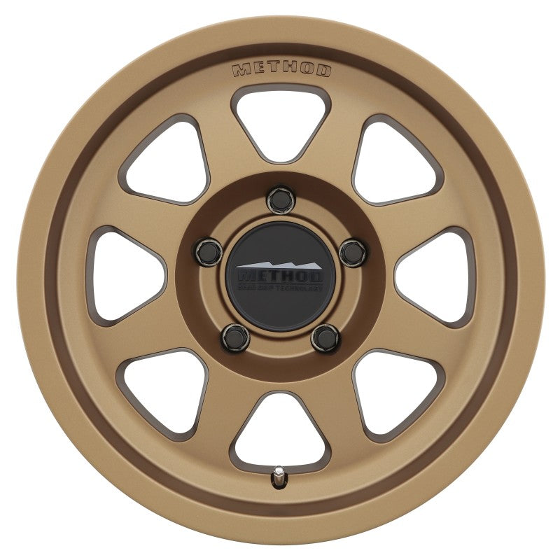 Method Wheels Method MR701 17x7.5 +30mm Offset 5x108 63.4mm CB Method Bronze Wheel