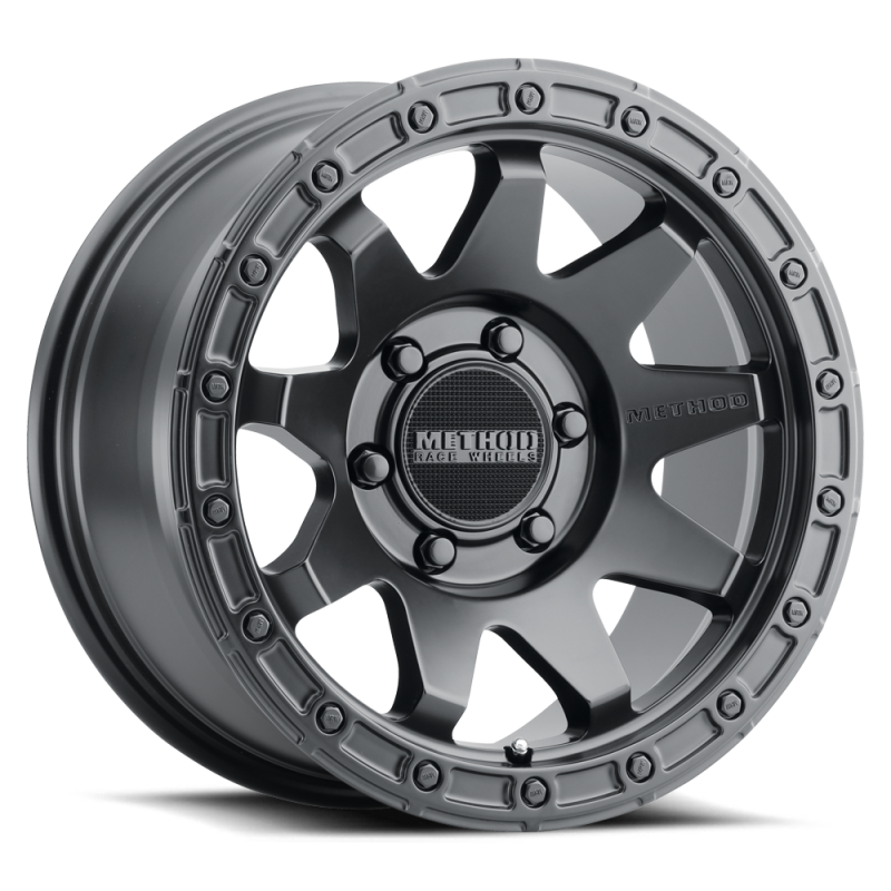 Method Wheels Method MR317 17x9 -12mm Offset 6x5.5 106.25mm CB Matte Black Wheel