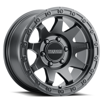 Method Wheels Method MR317 17x9 -12mm Offset 6x5.5 106.25mm CB Matte Black Wheel
