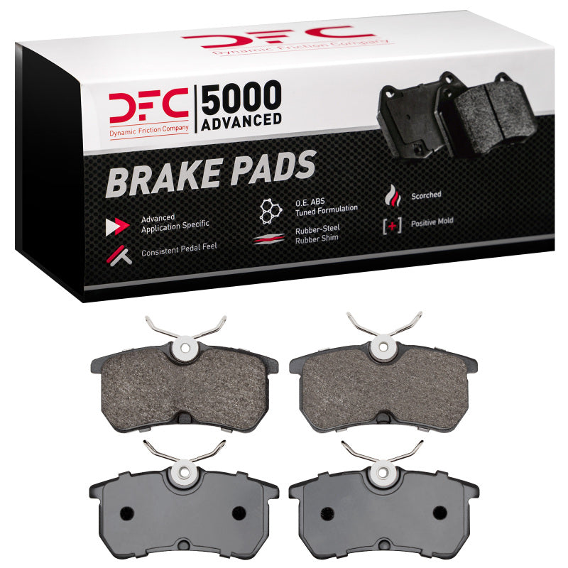 DFC 01-19 Ford Focus Rear 5000 Advanced Low Metallic Brake Pads
