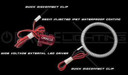 ORACLE Lighting Oracle Pontiac GTO 05-08 LED Waterproof Fog Halo Kit - ColorSHIFT