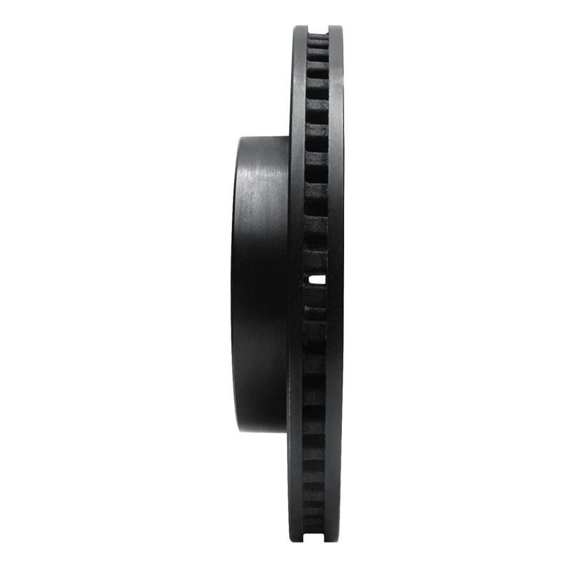 R1 Concepts R1 03-03 Dodge Durango Front Right Drilled & Slotted Black Brake Rotor