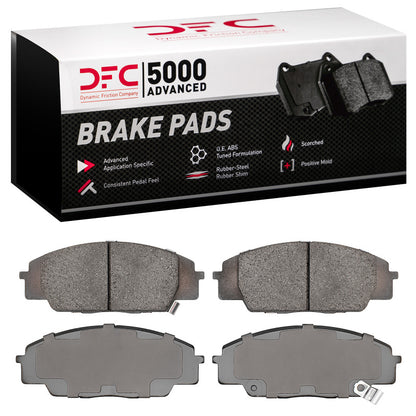 DFC 06-11 Honda Civic Sedan Front 5000 Advanced Ceramic Brake Pads