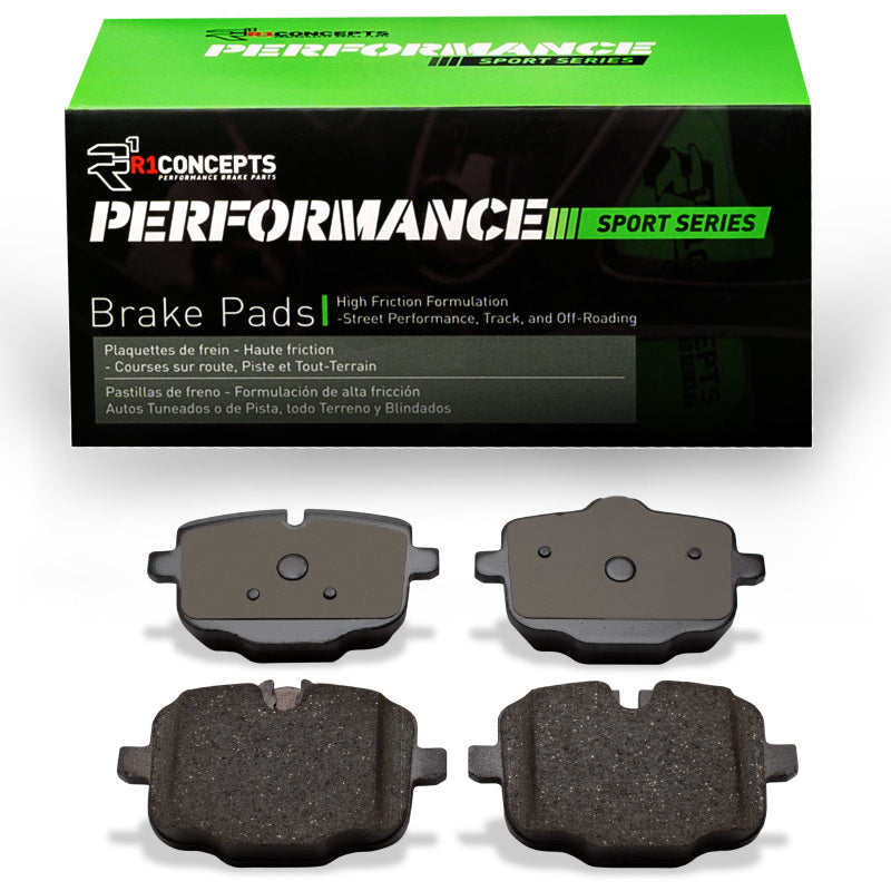 R1 Concepts R1 11-19 BMW 650I Xdrive Rear Performance Sport Brake Pads
