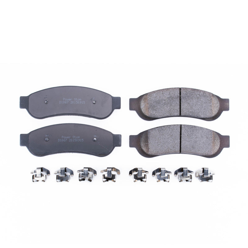 PowerStop Power Stop 07-10 Ford F-250 Super Duty Rear Z17 Evolution Ceramic Brake Pads w/Hardware