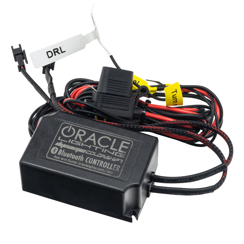 ORACLE Lighting Oracle 18-21 Ford Mustang Dynamic DRL w/ Halo Kit & Sequential Turn Signal - ColorSHIFT
