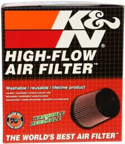 K&N Engineering K&N Universal Rubber Filter-Round Tapered 3in Flange ID x 6in Base OD x 6in Top OD x 5in H