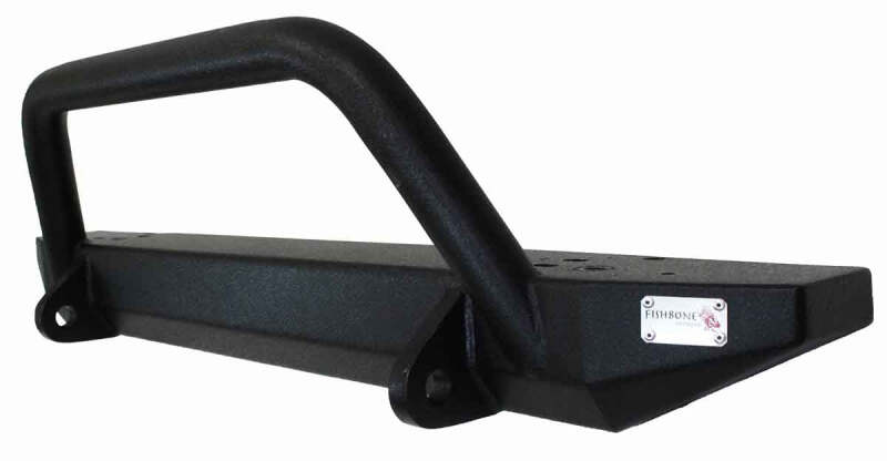 Fishbone Offroad 87-95 Jeep YJ YJ Wrangler Piranha Front Bumper w Tube Guard