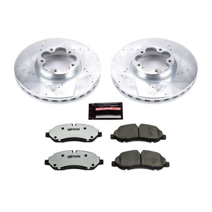 PowerStop Power Stop 15-18 Ford Transit-350 HD Front Z36 Truck & Tow Brake Kit