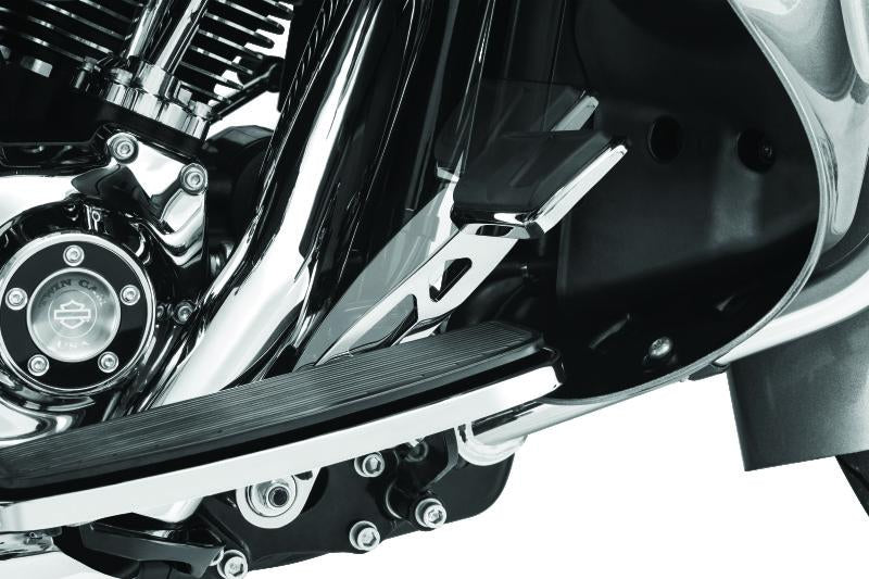 Kuryakyn Girder Extended Brake Pedal 14 and Up With Fairing Lowers Chrome