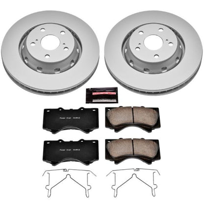 PowerStop Power Stop 16-18 Lexus LX570 Front Z17 Evolution Geomet Coated Brake Kit