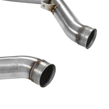 Dinan 08-13 BMW M3 (E92/E93) Free Flow Axleback Exhaust System - Black Tips