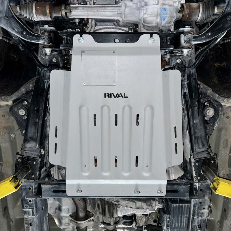 Rival 4x4 Rival 2015-2026 Ford F150 EcoBoost Only Aluminum Transmission Catalytic Converter Skid Plate