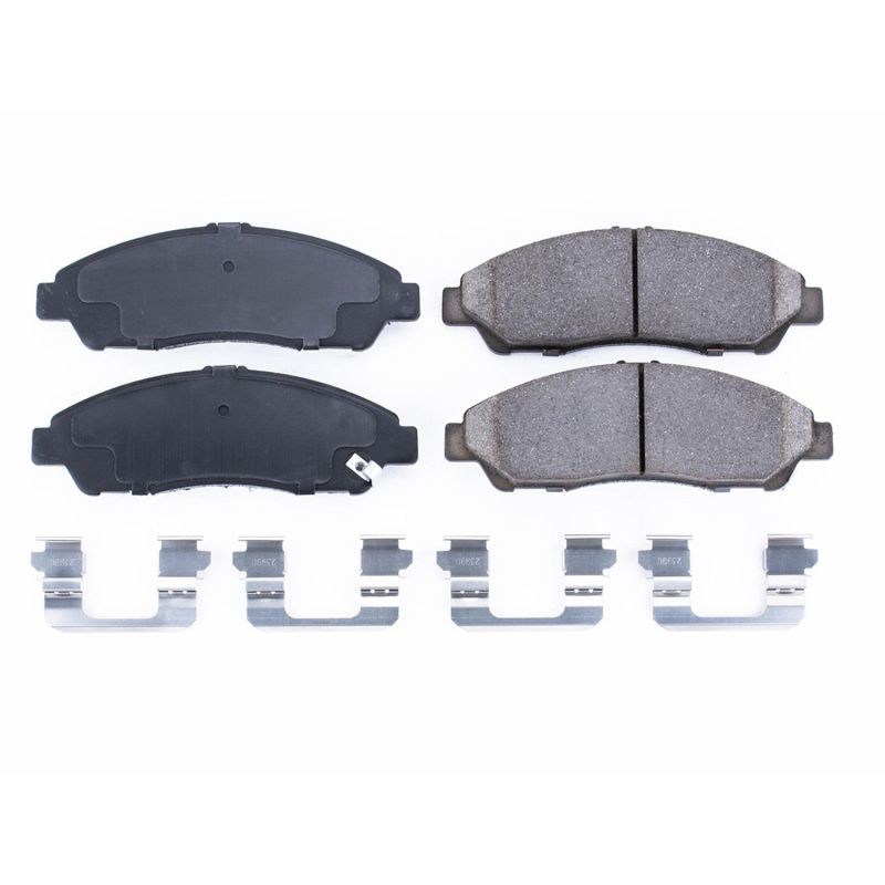 PowerStop Power Stop 07-13 Acura MDX Front Z17 Evolution Ceramic Brake Pads w/Hardware