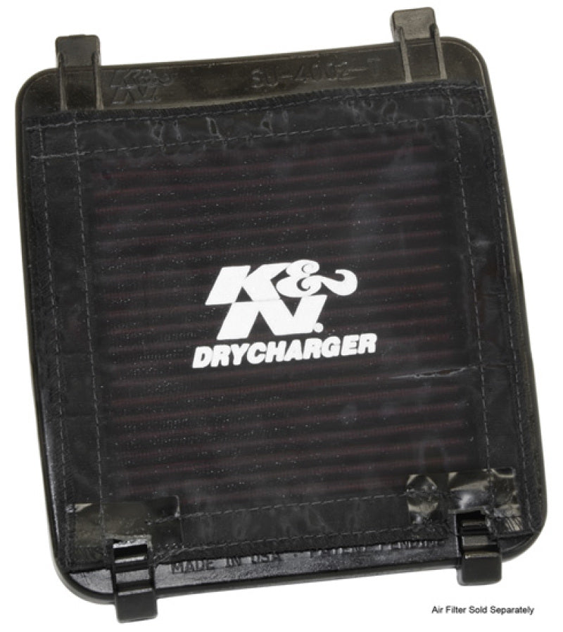 K&N Engineering K&N Universal PreCharger Flat Air Filter Wrap Black 7Inx7in