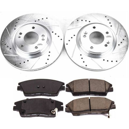 PowerStop Power Stop 17-19 Hyundai Elantra Front Z23 Evolution Sport Brake Kit