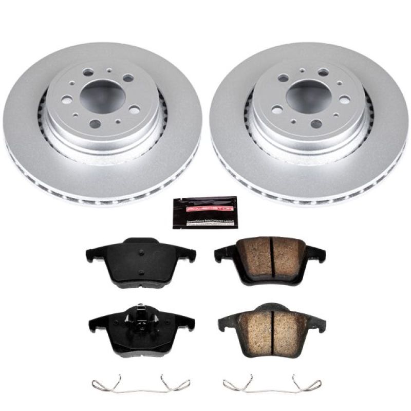 PowerStop Power Stop 03-14 Volvo XC90 Rear Z23 Evolution Sport Coated Brake Kit