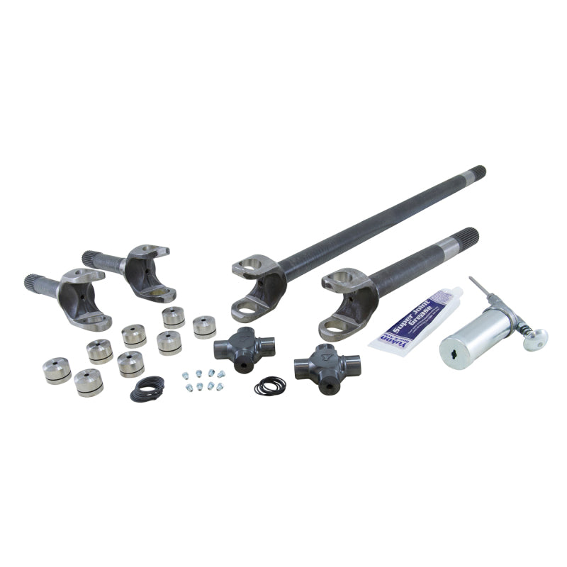 Yukon Gear & Axle Yukon Gear Front 4340 Chrome-Moly Axle Kit For 79-87 GM 8.5in 1/2 Ton Truck and Blazer