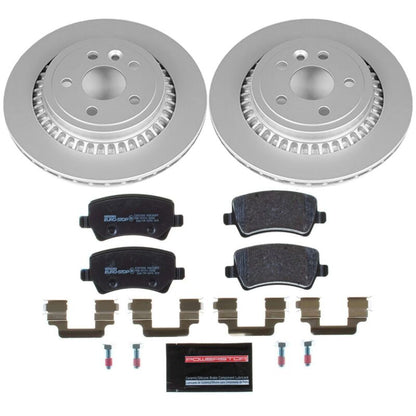 PowerStop Power Stop 10-17 Volvo XC60 Rear Euro-Stop Brake Kit