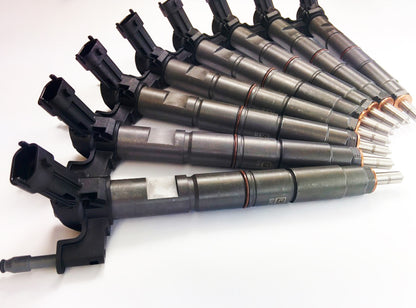 DDP 11-14 Ford Powerstroke 6.7L Reman Injector Set (30% Over)